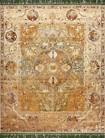 Ковёр Rug Star by J.Dahlmanns 14951 — бежевый и коричневый, восточный орнамент