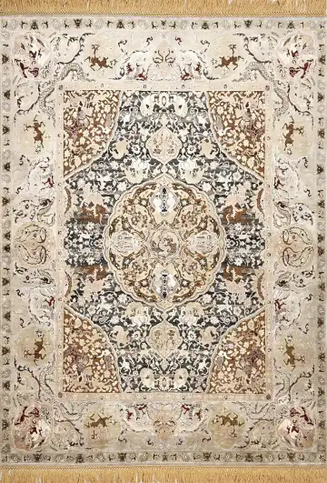 Ковёр Rug Star by J.Dahlmanns 14954 — бежевый и коричневый, восточный орнамент