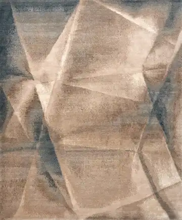Ковёр Rug Star by J.Dahlmanns 14957 — бежевый и серый, геометрический рисунок
