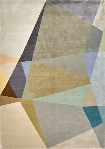 Ковёр Rug Star by J.Dahlmanns 14963 — серый и бежевый, геометрический рисунок