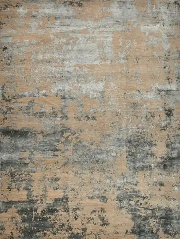 Ковёр Dazzle 15145 — коричневый и голубой, винтажный рисунок