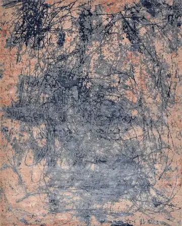Ковёр Dazzle 15166 — синий, абстрактный рисунок