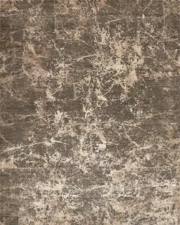 Ковёр Dazzle 15168 — коричневый и кремовый, абстрактный рисунок