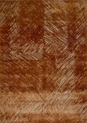 Ковёр Dazzle 15184 — коричневый и кремовый, абстрактный рисунок