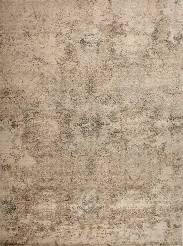Ковёр Dazzle 15258 — бежевый и серый, винтажный рисунок