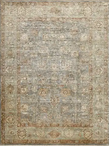 Ковёр Bliss 15285 — кремовый и коричневый, винтажный рисунок