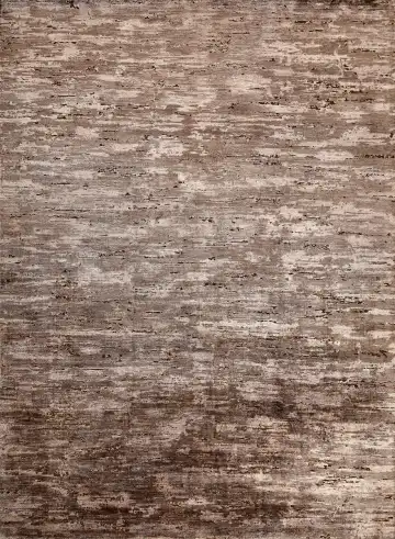 Ковёр Dazzle 15371 — коричневый и белый, однотонный