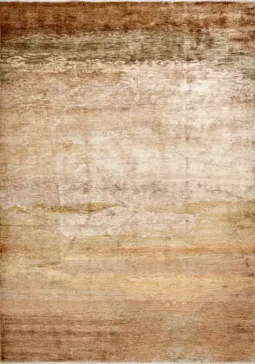 Ковёр Dazzle 15395 — коричневый и кремовый, градиент