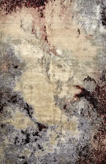 Ковёр Dazzle 15472 — кремовый и коричневый, винтажный рисунок