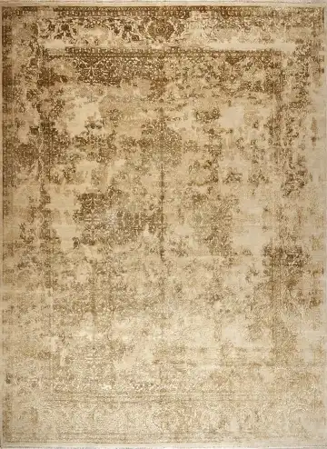 Ковёр Bliss 15570 — бежевый и коричневый, абстрактный рисунок