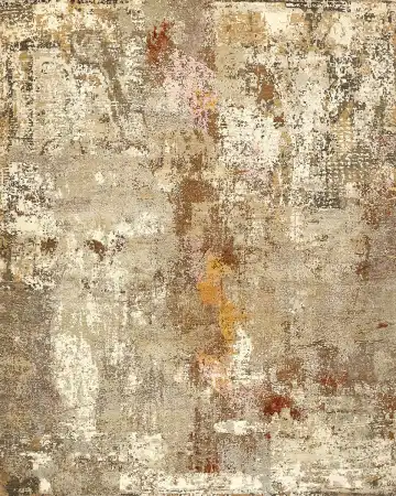 Ковёр Dazzle 15590 — кремовый и коричневый, винтажный рисунок