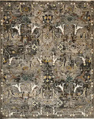 Ковёр Bliss 15596 — коричневый и бежевый, сюжетный рисунок