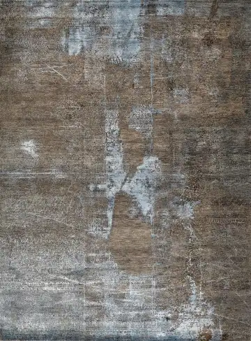 Ковёр Dazzle 15606 — коричневый и голубой, винтажный рисунок