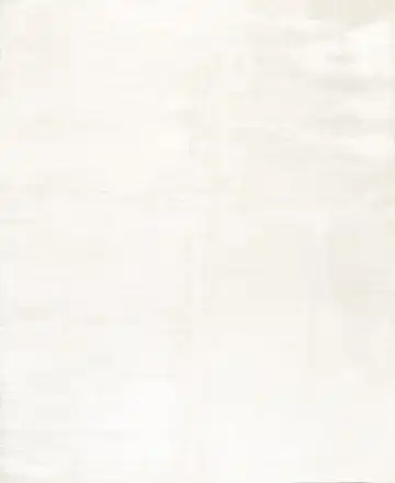 Ковёр Mono 15616 — белый и кремовый, однотонный