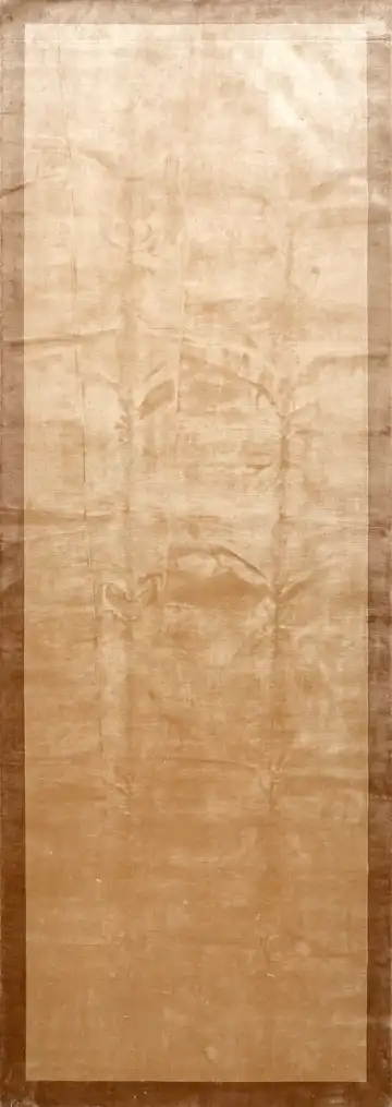 Ковёр Shape 15698 — кремовый и коричневый, градиент