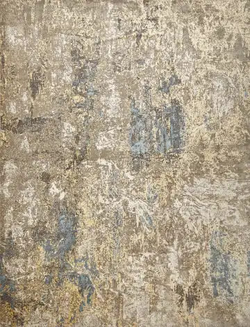 Ковёр Dazzle 15747 — голубой и кремовый, винтажный рисунок