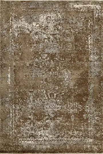 Ковёр Bliss 15756 — коричневый и бежевый, абстрактный рисунок