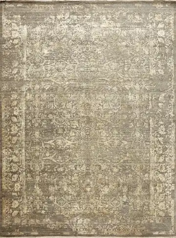 Ковёр Bliss 15792 — коричневый и бежевый, геометрический рисунок