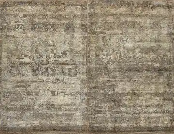 Ковёр Bliss 15801 — коричневый и бежевый, винтажный рисунок