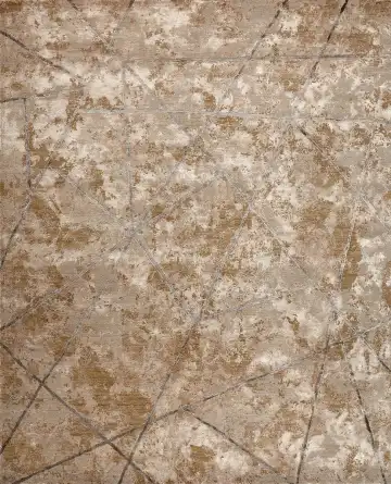 Ковёр Dazzle 15887 — кремовый и коричневый, винтажный рисунок