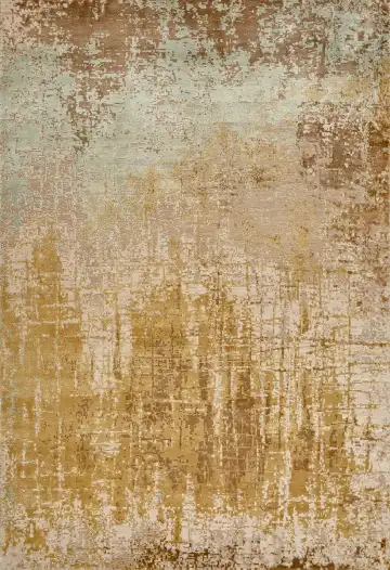 Ковёр Dazzle 15927 — кремовый и оранжевый, винтажный рисунок