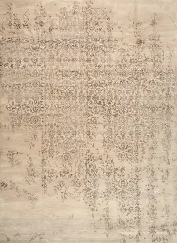 Ковёр Bliss 15935 — кремовый и бежевый, абстрактный рисунок