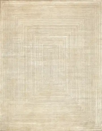 Ковёр Shape 15970 — кремовый и бежевый, геометрический рисунок