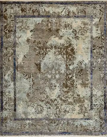 Ковёр Bliss 15971 — бежевый и коричневый, винтажный рисунок