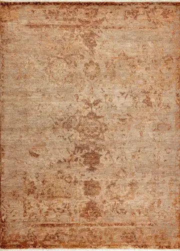 Ковёр Bliss 15993 — терракотовый, винтажный рисунок