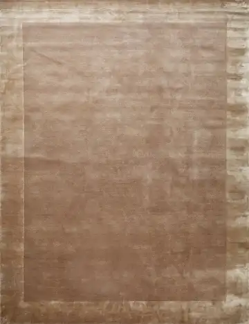 Ковёр Shape 16035 — коричневый и кремовый, однотонный