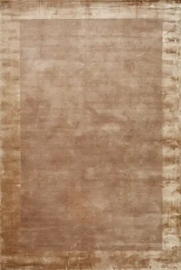 Ковёр Shape 16056 — коричневый и кремовый, однотонный