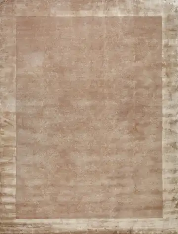 Ковёр Shape 16067 — коричневый и кремовый, однотонный