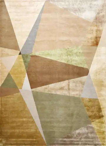 Ковёр Rug Star by J.Dahlmanns 16090 — бежевый и жёлтый, геометрический рисунок