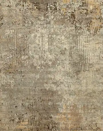 Ковёр Dazzle 16150 — кремовый и серый, винтажный рисунок