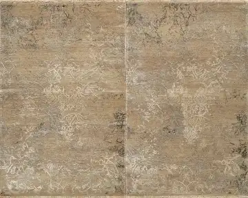 Ковёр Illusion 16194 — кремовый и бежевый, восточный орнамент