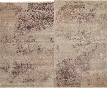 Ковёр Illusion 16210 — бежевый и коричневый, винтажный рисунок