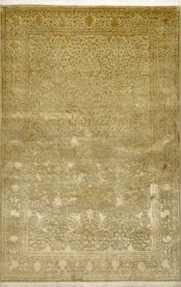 Ковёр Агра 16294 — бежевый, однотонный