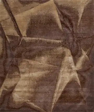 Ковёр Rug Star by J.Dahlmanns 16326 — коричневый и бежевый, геометрический рисунок