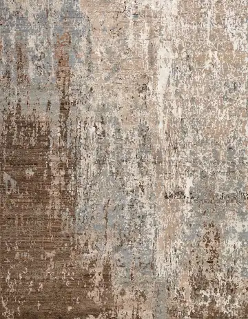 Ковёр Dazzle 16342 — коричневый и кремовый, абстрактный рисунок