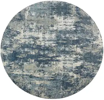 Ковёр Dazzle 16357 — синий и кремовый, винтажный рисунок