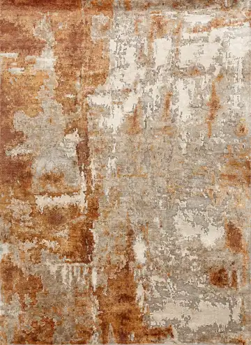 Ковёр Dazzle 16375 — коричневый и кремовый, винтажный рисунок