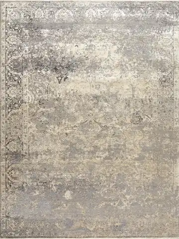Ковёр Bliss 16382 — серый и коричневый, винтажный рисунок