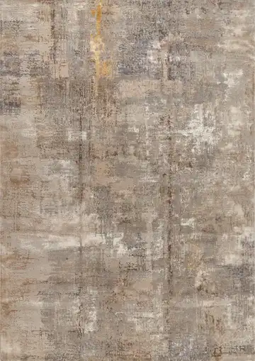 Ковёр Dazzle 16398 — бежевый и коричневый, геометрический рисунок