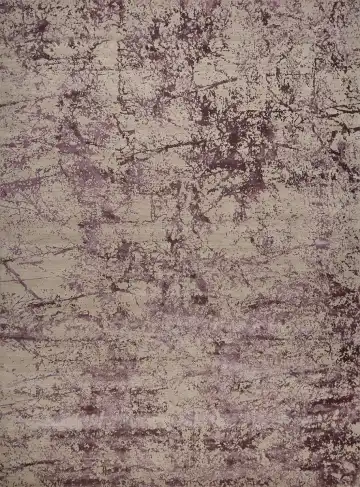Ковёр Dazzle 16409 — бежевый и фиолетовый, винтажный рисунок