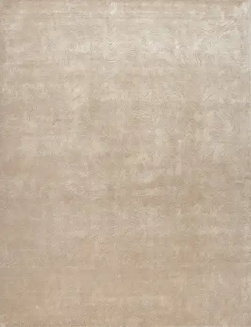 Ковёр Dazzle 16416 — кремовый и белый, растительный рисунок