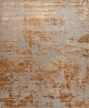 Ковёр Dazzle 16437 — серый и коричневый, абстрактный рисунок