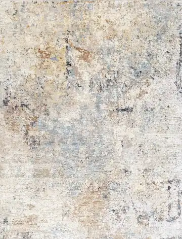 Ковёр Dazzle 16506 — кремовый и коричневый, абстрактный рисунок