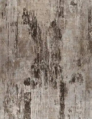 Ковёр Dazzle 16508 — бежевый и чёрный, абстрактный рисунок