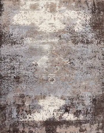 Ковёр Dazzle 16538 — серый и коричневый, абстрактный рисунок