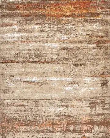Ковёр Dazzle 16539 — кремовый и коричневый, в полоску